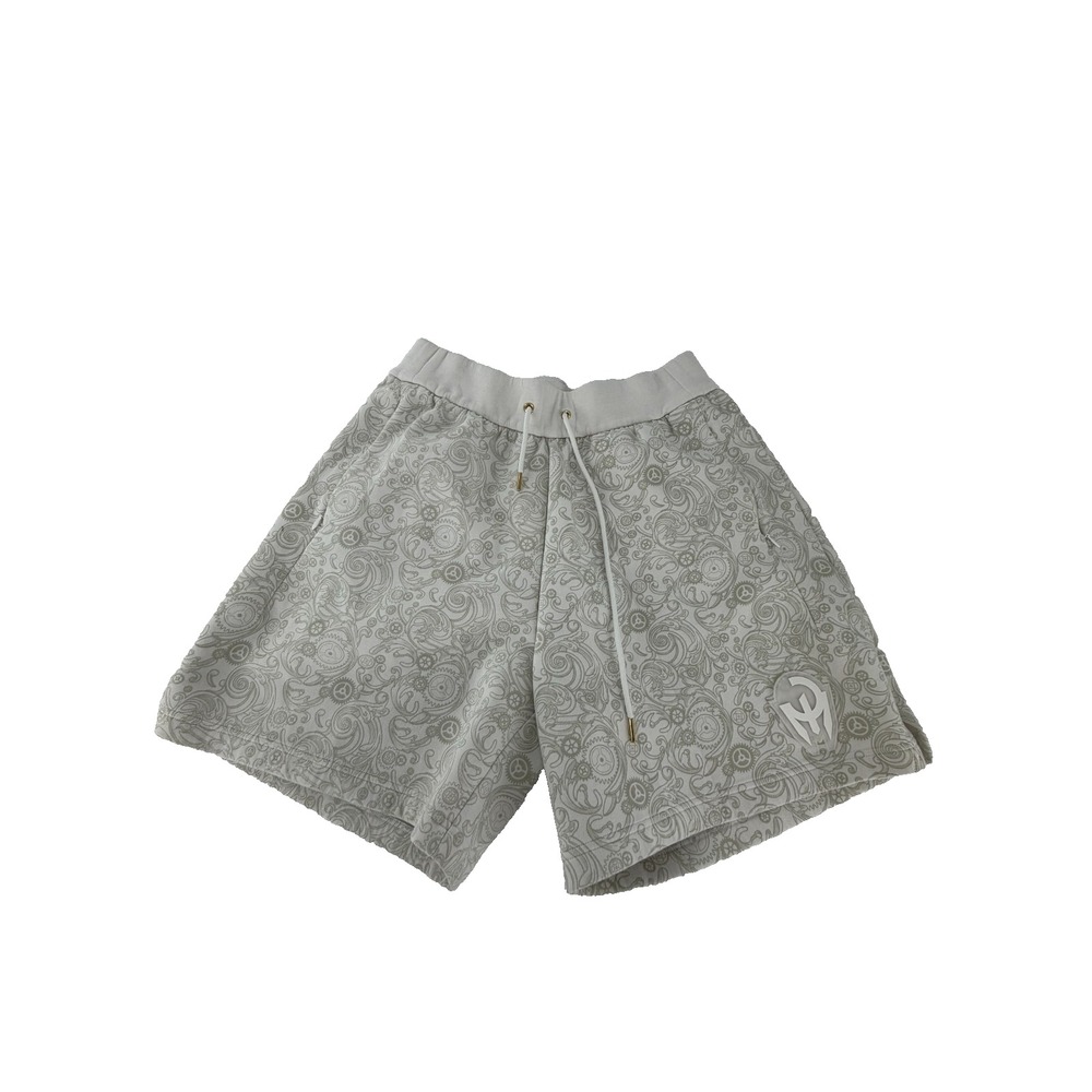 Adidas Patrick Mahomes Grey White Shorts Size Medium M IW2036 AeroReady Used